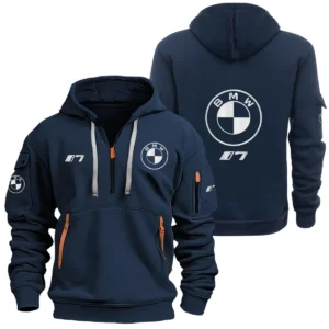 BMW i7 Half Zipper Hoodie SNOVHHZ25BMWI7 - BMW i7 Hoodie