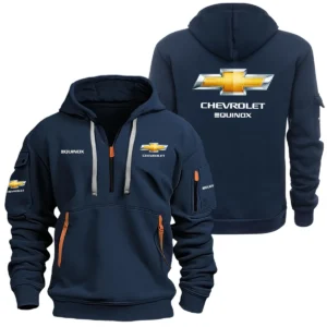 Chevrolet Equinox EV Half Zipper Hoodie SNOVHHZ25CECEB - Chevrolet Equinox EV Hoodie