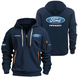 Ford Ranger Half Zipper Hoodie SNOVHHZ25F1RAN - Ford Ranger Hoodie