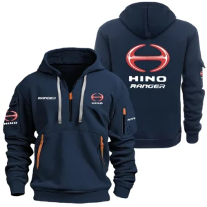 Hino Ranger Half Zipper Hoodie SNOVHHZ25HNRAN - Hino Ranger Hoodie