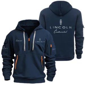 Lincoln Continental Half Zipper Hoodie SNOVHHZ25LCCON - Lincoln Continental Hoodie