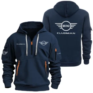 Mini Clubman Half Zipper Hoodie SNOVHHZ25MINCLU - Mini Clubman Hoodie