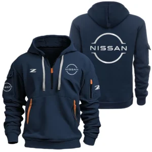 Nissan Z Half Zipper Hoodie SNOVHHZ25NINIZ - Nissan Z Hoodie