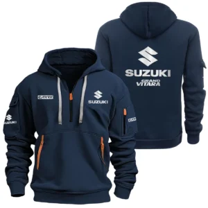 Suzuki Carry Half Zipper Hoodie SNOVHHZ25SZCAR - Suzuki Carry Hoodie