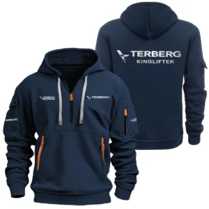 Terberg Kinglifter Half Zipper Hoodie SNOVHHZ25TBKIN - Terberg Kinglifter Hoodie