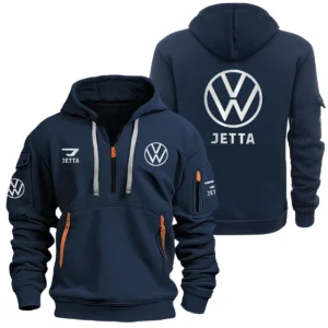 Volkswagen Jetta – Sedan Half Zipper Hoodie SNOVHHZ25VWJSN - Volkswagen Jetta – Sedan Hoodie