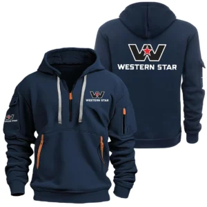 Western Star Exclusive Logo Performance Half Zipper Hoodie SNOVHHZ25WSZZ - Western Star Hoodie
