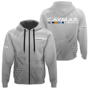 Caymas Exclusive Logo Performance Zipper Hoodie TTFSHDZ3D081907CBZ - Caymas Hoodie
