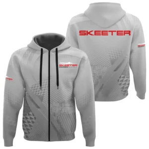 Skeeter Exclusive Logo Performance Zipper Hoodie TTFSHDZ3D081907STZ - Skeeter Hoodie