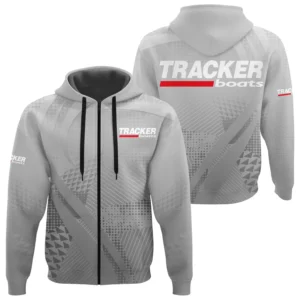 Tracker Exclusive Logo Performance Zipper Hoodie TTFSHDZ3D081907TRZ - Tracker Hoodie