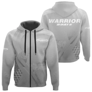 Warrior Exclusive Logo Performance Zipper Hoodie TTFSHDZ3D081907WAZ - Warrior Hoodie