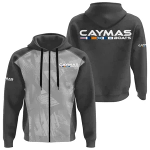 Caymas Exclusive Logo Performance Zipper Hoodie TTFSHDZ3D081910CBZ - Caymas Hoodie