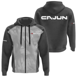 Cajun Exclusive Logo Performance Zipper Hoodie TTFSHDZ3D081910CJZ - Cajun Hoodie