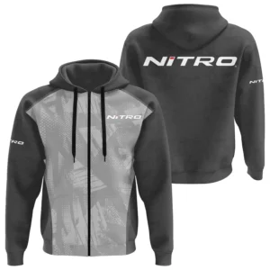 Nitro Exclusive Logo Performance Zipper Hoodie TTFSHDZ3D081910NZ - Nitro Hoodie