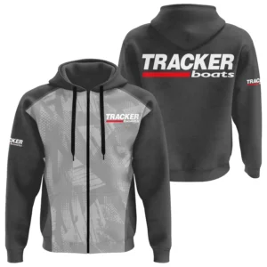 Tracker Exclusive Logo Performance Zipper Hoodie TTFSHDZ3D081910TRZ - Tracker Hoodie