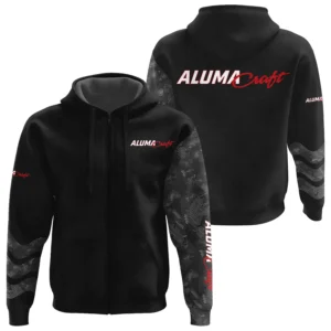 Alumacraft Exclusive Logo Performance Zipper Hoodie TTFSHDZ3D081911ACZ - Alumacraft Hoodie