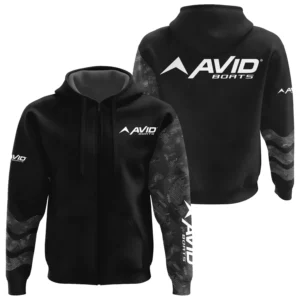Avid Exclusive Logo Performance Zipper Hoodie TTFSHDZ3D081911AVZ - Avid Hoodie