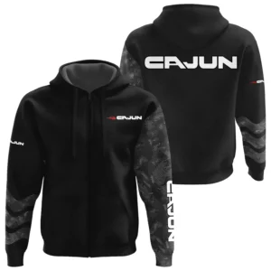 Cajun Exclusive Logo Performance Zipper Hoodie TTFSHDZ3D081911CJZ - Cajun Hoodie