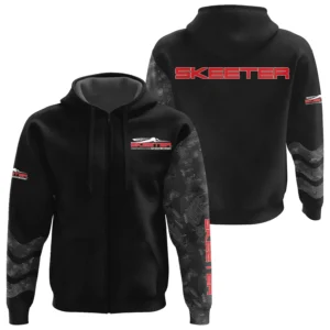 Skeeter Exclusive Logo Performance Zipper Hoodie TTFSHDZ3D081911STZ - Skeeter Hoodie