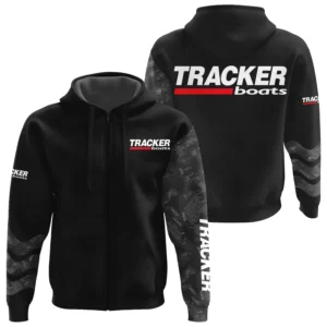 Tracker Exclusive Logo Performance Zipper Hoodie TTFSHDZ3D081911TRZ - Tracker Hoodie