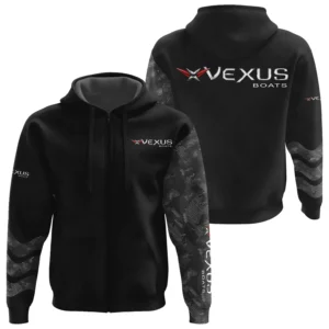 Vexus Exclusive Logo Performance Zipper Hoodie TTFSHDZ3D081911VBZ - Vexus Hoodie