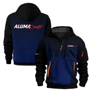 Alumacraft Exclusive Logo Performance Half Zipper Hoodie TTFSHHZ3D081902ACZ - Alumacraft Hoodie