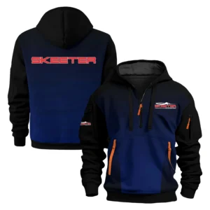 Skeeter Exclusive Logo Performance Half Zipper Hoodie TTFSHHZ3D081902STZ - Skeeter Hoodie