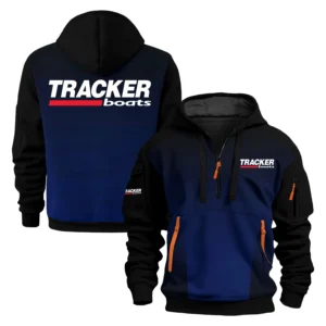 Tracker Exclusive Logo Performance Half Zipper Hoodie TTFSHHZ3D081902TRZ - Tracker Hoodie
