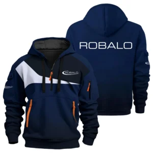 Robalo Exclusive Logo Performance Half Zipper Hoodie TTFSHHZ3D081903RLZ - Robalo Hoodie