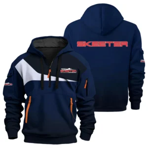 Skeeter Exclusive Logo Performance Half Zipper Hoodie TTFSHHZ3D081903STZ - Skeeter Hoodie