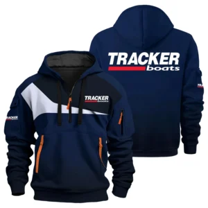 Tracker Exclusive Logo Performance Half Zipper Hoodie TTFSHHZ3D081903TRZ - Tracker Hoodie