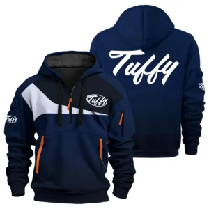 Tuffy Exclusive Logo Performance Half Zipper Hoodie TTFSHHZ3D081903TUZ - Tuffy Hoodie