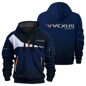 Vexus Exclusive Logo Performance Half Zipper Hoodie TTFSHHZ3D081903VBZ - Vexus Hoodie