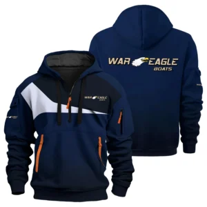 War Eagle Exclusive Logo Performance Half Zipper Hoodie TTFSHHZ3D081903WEZ - War Eagle Hoodie
