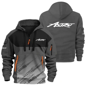 Astro Exclusive Logo Performance Half Zipper Hoodie TTFSHHZ3D081904ASZ - Astro Hoodie