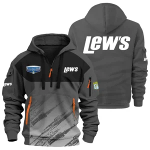 Lew's B.A.S.S. Nation Half Zipper Hoodie TTFSHHZ3D081904BNLSZ - Lew's B.A.S.S. Nation Hoodie