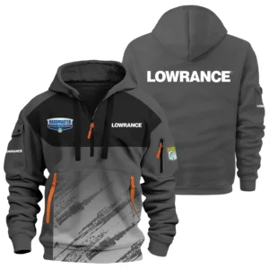 Lowrance B.A.S.S. Nation Half Zipper Hoodie TTFSHHZ3D081904BNLZ - Lowrance B.A.S.S. Nation Hoodie