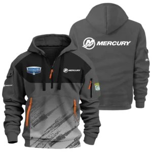 Mercury B.A.S.S. Nation Half Zipper Hoodie TTFSHHZ3D081904BNMZ - Mercury B.A.S.S. Nation Hoodie