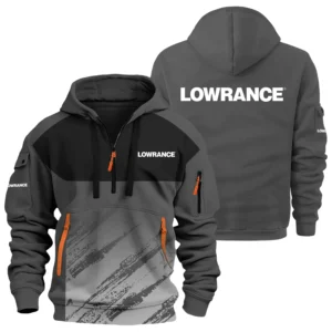 Lowrance Exclusive Logo Performance Half Zipper Hoodie TTFSHHZ3D081904LZ - Lowrance Hoodie