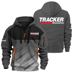 Tracker Exclusive Logo Performance Half Zipper Hoodie TTFSHHZ3D081904TRZ - Tracker Hoodie