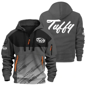Tuffy Exclusive Logo Performance Half Zipper Hoodie TTFSHHZ3D081904TUZ - Tuffy Hoodie