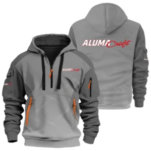 Alumacraft Exclusive Logo Performance Half Zipper Hoodie TTFSHHZ3D081905ACZ - Alumacraft Hoodie
