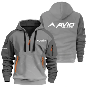 Avid Exclusive Logo Performance Half Zipper Hoodie TTFSHHZ3D081905AVZ - Avid Hoodie