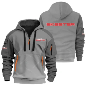 Skeeter Exclusive Logo Performance Half Zipper Hoodie TTFSHHZ3D081905STZ - Skeeter Hoodie
