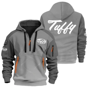 Tuffy Exclusive Logo Performance Half Zipper Hoodie TTFSHHZ3D081905TUZ - Tuffy Hoodie