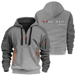 Vexus Exclusive Logo Performance Half Zipper Hoodie TTFSHHZ3D081905VBZ - Vexus Hoodie