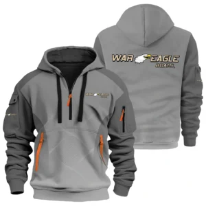 War Eagle Exclusive Logo Performance Half Zipper Hoodie TTFSHHZ3D081905WEZ - War Eagle Hoodie