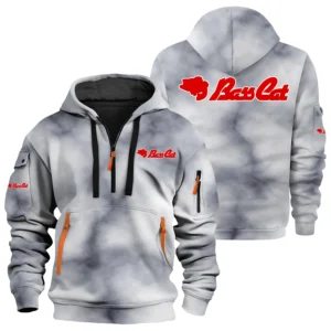 Bass Cat Exclusive Logo Performance Half Zipper Hoodie TTFSHHZ3D081906BCZ - Bass Cat Hoodie