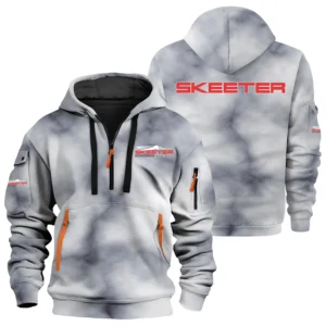 Skeeter Exclusive Logo Performance Half Zipper Hoodie TTFSHHZ3D081906STZ - Skeeter Hoodie