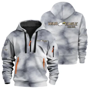 War Eagle Exclusive Logo Performance Half Zipper Hoodie TTFSHHZ3D081906WEZ - War Eagle Hoodie